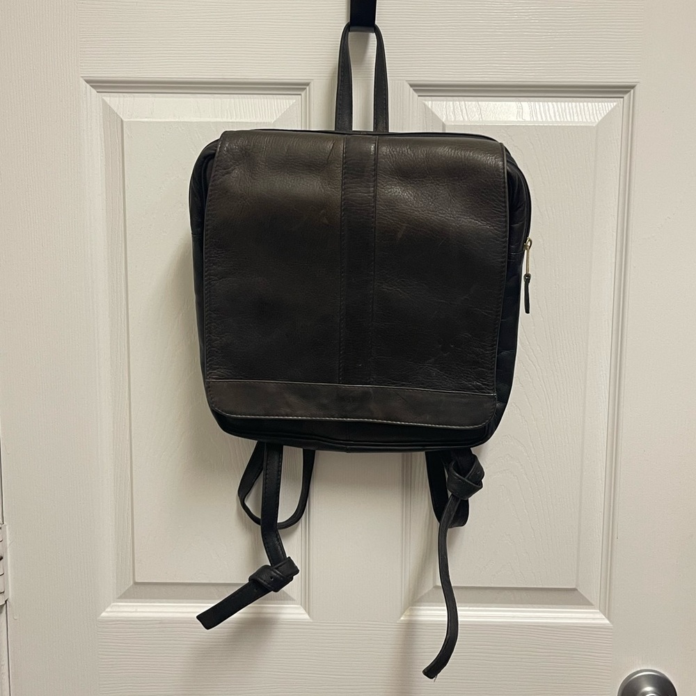 Vintage Frye Leather Backpack
